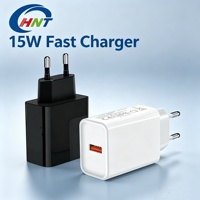 Chargeur USB-A HNT en gros 15W 5V3A certifié CE FCC PSE, adaptateur secteur UE US JP pour téléphone portable
