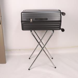 חדר המלון מטען אחסון קל מזוודה מתכת לעמוד פלדה כרום מתקפל מטען - Product Image 2