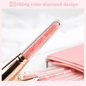Brocha para Rubor <span class=keywords><strong>con</strong></span> Mango Transparente en Forma <span class=keywords><strong>de</strong></span> Diamante para Maquillaje Facial y Eliminación <span class=keywords><strong>de</strong></span> Polvo <span class=keywords><strong>de</strong></span> Uñas - Product Image 6