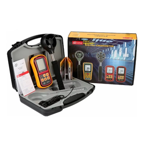 Anemômetro <span class=keywords><strong>Digital</strong></span> <span class=keywords><strong>GM8901</strong></span>+ com Impulsor Retrátil Sensor de Vento e Temperatura LCD Retroiluminado Lembrete de Resfriamento do Vento - Product Image 5