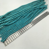 Pierres précieuses turquoises vertes, amples, styles de pierres précieuses, choix de pierres, bijoux en pierre naturelle, brin de taille 37 cm, 6mm/8mm/12mm