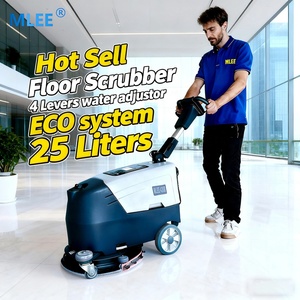 آلة تنظيف أرضية صناعية صغيرة قابلة لإعادة الشحن سيرا على الأقدام 430B - Product Image 2