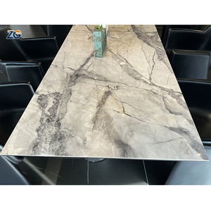 ZGSTONE diseña losas de piedra sinterizada artificial con brillo para encimeras de mesa de 1600*3200, paredes interiores, piedra sinterizada, encimeras de gran formato. - Product Image 1