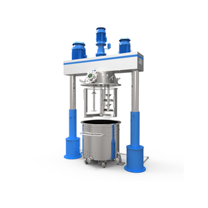 100 litres projets clés en main mélangeur planétaire double disperseur pompe moteur 1000L adhérence polyuréthane revêtement sous vide - Product Image 1