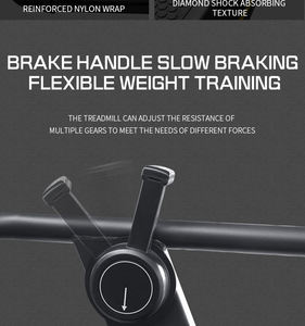 Cinta de correr de gimnasio sin alimentación curva directa de fábrica con pantalla LED y prueba inalámbrica de frecuencia cardíaca, equipo de fitness accionado mecánicamente - Product Image 3