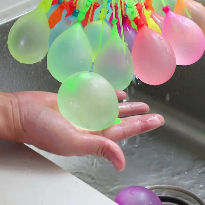 Globo de agua pequeño de látex mágico autosellado para niños, bomba barata de China para juegos de temporada de verano para fiesta