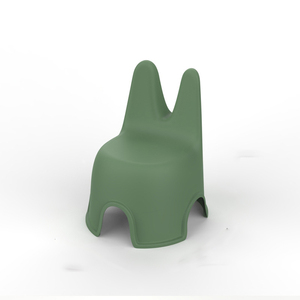 Taburete de plástico con respaldo de dibujos animados para niños, taburete grueso para guardería, cambio de zapatos para el hogar, taburete pequeño - Product Image 5