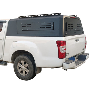 Couverture de benne de camionnette pliable manuelle, étanche, en aluminium rigide, personnalisable - Product Image 5