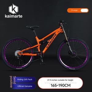 Directo de fábrica Downhill Mountain <span class=keywords><strong>Bike</strong></span> 27,5 Aleación de aluminio Soft Tail Blueprint 21 Velocidad Disco Freno Amortiguador Disco de aceite - Product Image 4