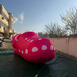 Chausson géant rose de 2 m de haut, gonflable, pour la <span class=keywords><strong>décoration</strong></span> de piscine et de fêtes - Product Image 2