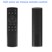 Souris volante sans fil intelligente de haute qualité, nouvelle G20BTS G20PRO G20 PRO BT 2.4G, télécommande intelligente avec gyroscope et commande vocale pour Android TV Box