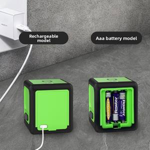 Nivelador Láser Infrarrojo Portátil Bocha DQT-2, Luz Verde, 2 Líneas, Instrumento de Nivelación de Alta Precisión - Product Image 4