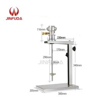 Mélangeur pneumatique portable de 5 gallons 1/8HP avec lames en acier inoxydable pour peinture et liquides