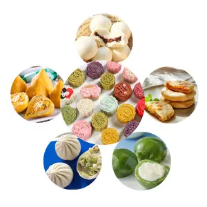 Experienced pie filling machine conveyer momo roti making machine momo maker steamed stuffed bun making machine