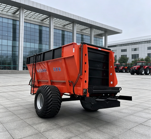 Trailer Mounted Vertical Hydraulic <strong>Manure</strong> &amp; Organic Fertilizer Spreader Machine - Product Image 6