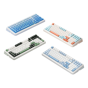 Mchose K99 OEM Logo có dây <span class=keywords><strong>USB</strong></span> RGB LED <span class=keywords><strong>Light</strong></span> PC máy tính tùy chỉnh 2.4G chơi game không dây chuyển đổi cơ khí 75% bàn phím - Product Image 1