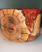 ชามไม้เรซินสำหรับตกแต่งโต๊ะชามไม้คุณภาพสูงของตกแต่งงานปาร์ตี้บ้าน - Product Image 2