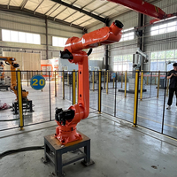Robot Arm Palletizing Otomatis 6 Axis, Beban Angkut 50kg, Radius Kerja 2100mm, Robot Penanganan Industri