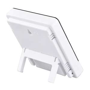 HTC-1 цифровой гигрометр комнатный термометр беспроводной температуры и влажности Метеостанция для домашнего детского офиса - Product Image 5