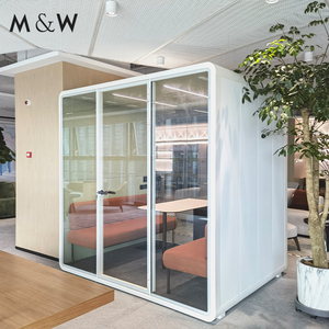 M&amp;W Office <strong>Pod</strong> Indoor Acoustic Booth Quiet Meeting Room Telephone Booth Soundproof <strong>Pod</strong> Private <strong>Space</strong> Silence Office <strong>Pods</strong> - Product Image 3