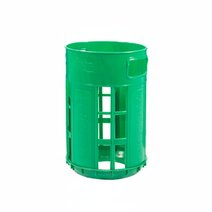 15-Liter Single Bottle Transport <b>Crate</b> Cage Style Virgin Material Plastic <b>Box</b> Stackable Feature Etap Brand - Product Image 2