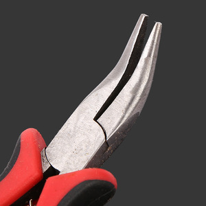 Pince de pêche à bouche plate et coudée en acier, portable, pour outils de montage d'hameçons - Product Image 2