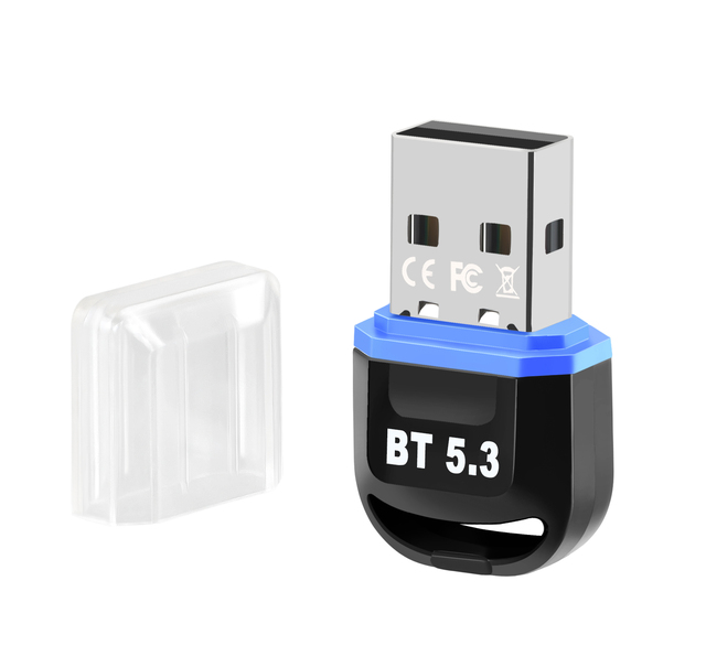 Wireless Transfer USB Bluetooth Adapter 5.3 Bluetooth Dongle for TV Laptop Bluetooth Headset Mouse Keyboard Printer Speaker