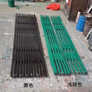 Puerta Corredera de Hierro Antirrobo Tradicional Hecha a Medida, Núcleo Sólido, Hierro Plano, Plegable, Telescópica, Seguridad para el Hogar y la Tienda - Product Image 2