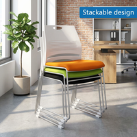 Chaise de bureau empilable économique pour direction, salle d'attente, salle de réunion, visiteurs, restaurant – En promotion