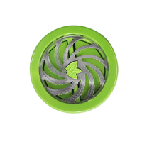 Groothandel Kruidenmolen Herbruikbare Grinder Plastic Kruid Draagbare Mini Groene Kruidenmolen Voor Keukenaccessoires Gereedschap