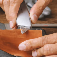 Couteau utilitaire rétractable de précision industriel ZHAOLI, lame trapezoidale en acier à haute teneur en carbone, petit couteau manuel à lame remplaçable