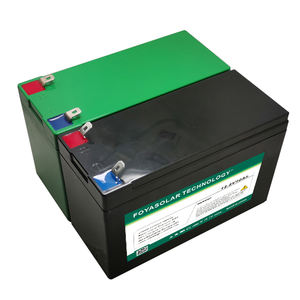 LiFePO4 12V derin döngülü akü 2000 döngü şarj edilebilir güneş/rüzgar enerjisi scooter yerleşik 10A BMS - Product Image 2