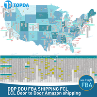 Chine Lcl Marine FCL Service de livraison porte-à-porte Agent d'expédition de fret maritime à Log Angeles USA Camionnage Marine FCL Services