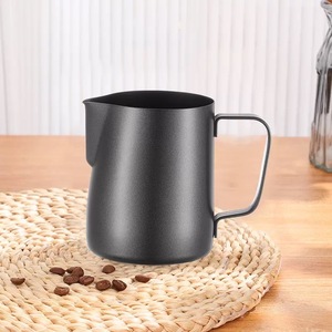 Brocca per Montare il <span class=keywords><strong>Latte</strong></span> in Acciaio Inox, Caraffa per <span class=keywords><strong>Latte</strong></span> Art, Brocca per Schiumare il Caffè, Tazza per <span class=keywords><strong>Latte</strong></span> Espresso da Barista, Accessori per Casa e Caffetteria - Product Image 3