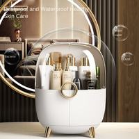 Organisateur de cosmétiques moderne en ABS pour le bureau, la coiffeuse, le tiroir, le porte-bijoux, rangement haut de gamme pour les soins de la peau, grande capacité