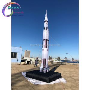 Cohete Inflable Publicitario Personalizado para Exhibición - Product Image 2