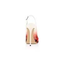 Sepatu Wanita Kulit Paten Seksi Desainer, Sepatu Hak Tinggi Kantor Bisnis Wanita, Sepatu Pumps Open Toe, Sandal Hak Stiletto