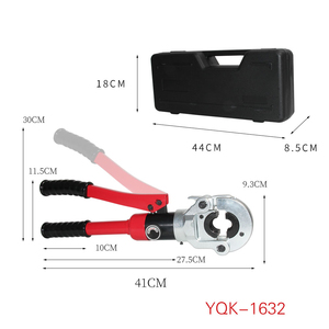 YQK-1632 Manual Hydraulic <strong>Pipe</strong> Crimping Tool Kit 8T PEX Plumbing Pressing Plier TH U SV Die Poly Tube Connection Swaging Device - Product Image 6