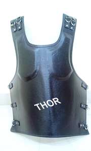 Chaqueta de traje de armadura Medieval con placa de pecho de músculo romano Vintage con estuche de cuero artesanías de cuero hechas a mano - Product Image 3