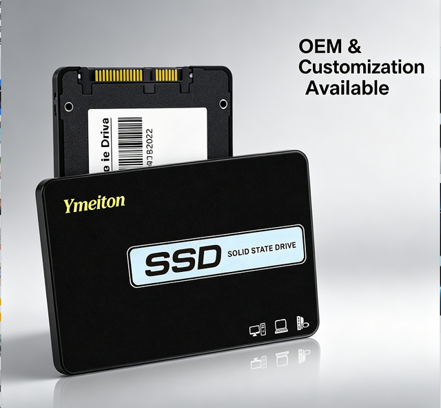 High Performance Hybrid Speed SATA SSD 2.5" 128GB 256GB 512GB 1TB OEM Custom Solid State Drive for PC/Laptop/Industrial Use