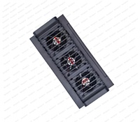 20 unidades de caja de control de software para dispositivos móviles agrícolas, chasis de control de teléfonos agrícolas con USB HUB BOX Rojo para datos celulares móviles
