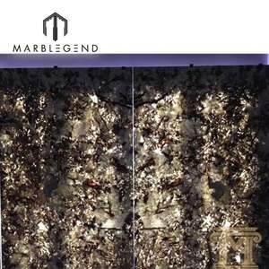 One-Stop-Lösung Luxus Stein hinter leuchtete Platte Brasilien Granit <span class=keywords><strong>Delicatus</strong></span> weißer Granit für Villa Wand - Product Image 4