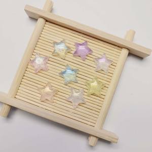 Colorido hermoso 12mm estrella Resina cuenta Flatback pegatinas Kawaii mano artesanía decoración del hogar Accesorios teléfono funda adornos - Product Image 3