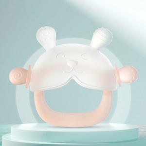 <span class=keywords><strong>Mordedor</strong></span> de Silicona <span class=keywords><strong>para</strong></span> Bebé con Diseño de Conejo, Anti-succión, Fácil Agarre, Libre de BPA, Grado Alimenticio, con Logotipo Personalizado - Product Image 4