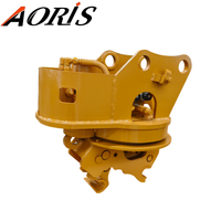 Attache rapide rotative AORIS 360 pour excavatrice avec rotation continue pour excavatrice de 5 à 8 tonnes