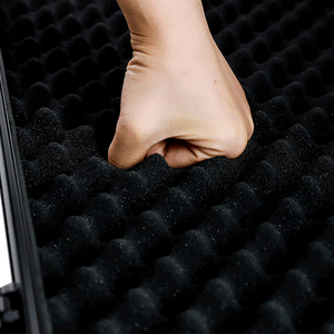 Sanseking Boîte de rangement portable noire étanche et anti-poussière en aluminium avec poignée pour porte-cartes gradués - Product Image 6