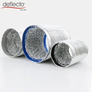 32 Feet HVAC Aluminum Flexible Ducting Dryer Vent Hose Heating Ventilation and Air Conditioning