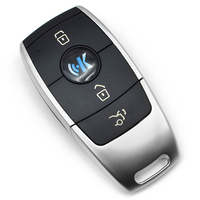 Clé universelle professionnelle pour serrurier ZB11, 3 boutons, entrée sans clé, télécommande 315/433 MHz, outil de programmation