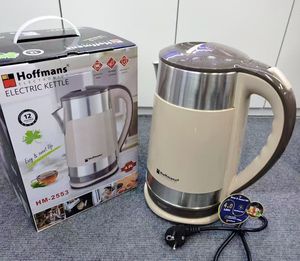 Bollitore Elettrico da 4L ad Alta Potenza con Spina EU, Doppio Strato Anti-Scottatura, Interno in Acciaio Inossidabile per Elettrodomestici da Cucina Africani - Product Image 2