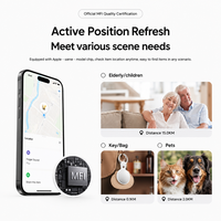 Apple AirTag, compatible Bluetooth et 4G, compatible iOS, dispositif anti-perte, traceur de positionnement mondial, prévention de la perte d'enfants et d'animaux domestiques